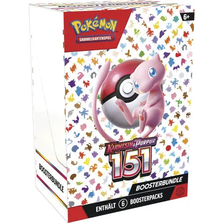 Pokémon TCG: Pokemon Karmesin & Purpur 151 - Boosterbundle