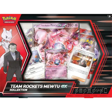 Pokémon TCG: Pokemon Kollektion Team Rockets Mewtu-ex