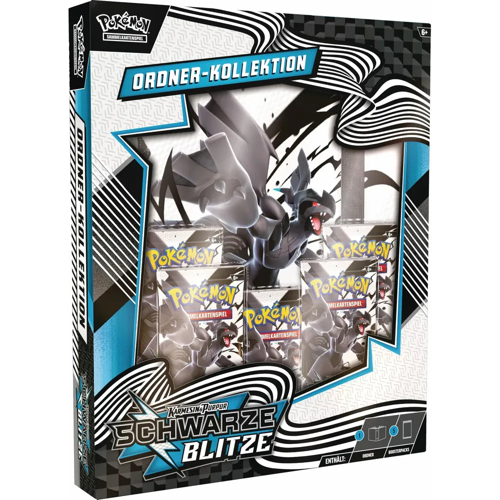 TCG - Schwarze Blitze Ordner Kollektion(deutsch)