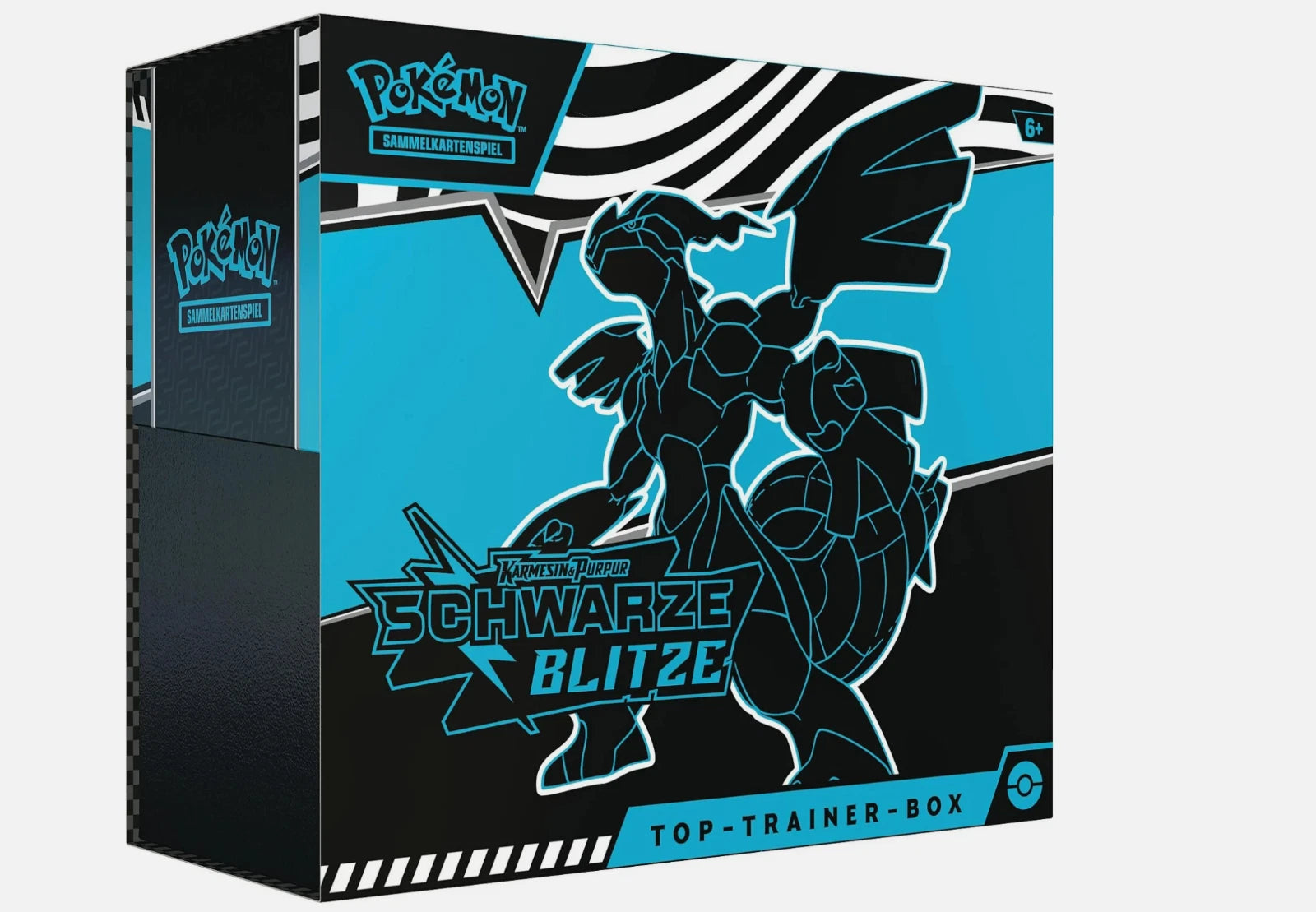 TCG -Schwarze Blitze Top Trainer Box (deutsch)