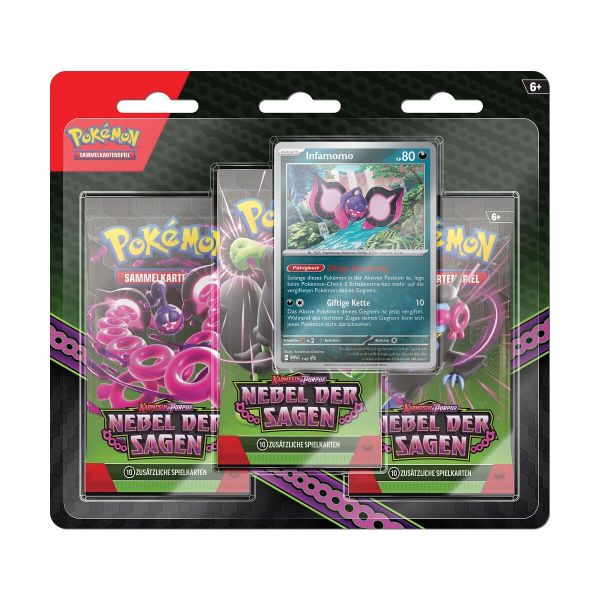 Pokémon TCG: Nebel der Sagen Blister